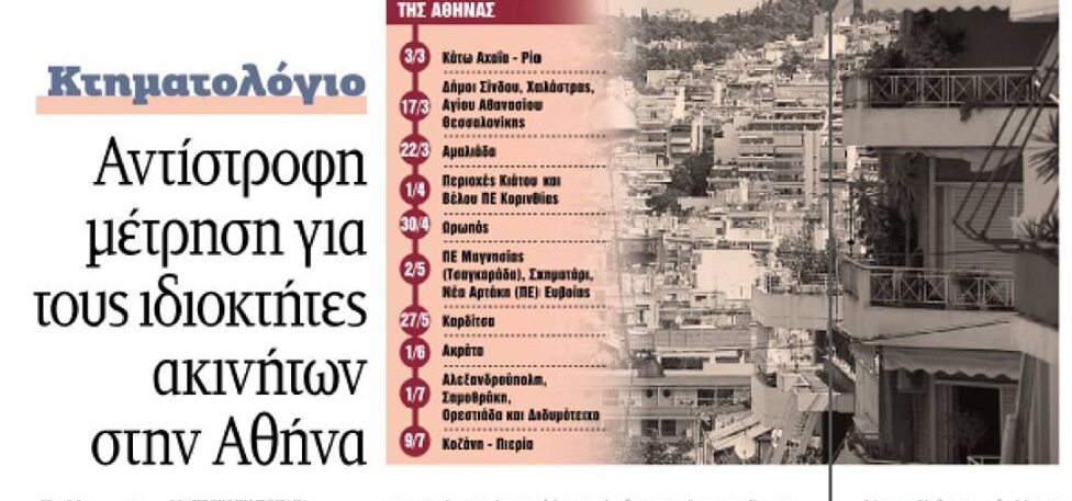 Δώστε προσοχή για να διασφαλίσετε την περιουσία σας